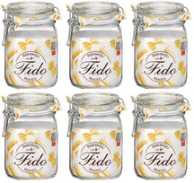 Bormioli Rocco Weckpotter Fido 11 x 11 cm / 1 liter - 6 styk