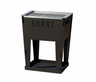 Design Sort Belagt Grill - Braay - Kulgrill - 30x40x50 cm