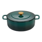 Combekk Braadpan met deksel Gietijzer Holly Green ø 24 cm / 3.8 Liter
