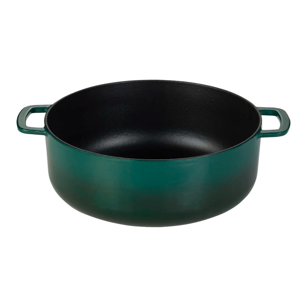 Combekk Braadpan met deksel Gietijzer Holly Green ø 28 cm / 5.3 Liter - zonder deksel