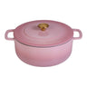 Combekk Braadpan met deksel Gietijzer Pink ø 24 cm / 3.8 Liter