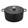 Combekk Braadpan met deksel Gietijzer Zwart ø 32 cm / 12 Liter