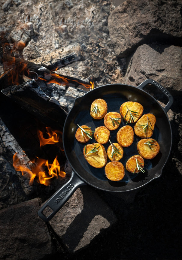 Combekk Stegepande Classic Støbejern Sort ø 26 cm - emaljeret non-stick belægning