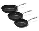 CP Stegepande Sæt Signature Sort 3-delt - ø 20, 24 & 28 cm - keramisk non-stick belægning