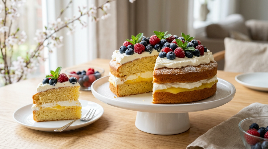 En frisk og festlig dessert til påskebordet