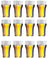 Cookinglife Engelske Ølglas Nonic 340 ml - 12 stk.