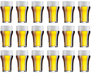 Cookinglife Engelske Ølglas Nonic 340 ml - 18 stk.