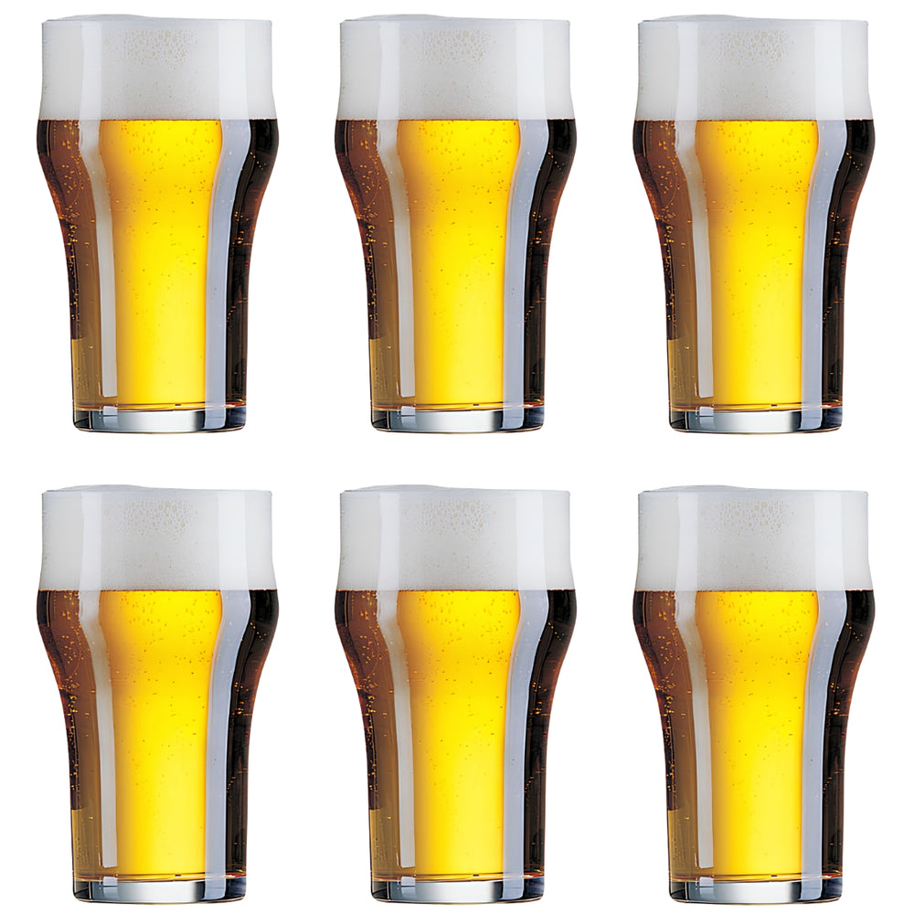 Cookinglife Engelske Ølglas Nonic 340 ml - 6 stk.