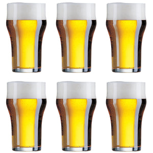 Cookinglife Engelske Ølglas Nonic 340 ml - 6 stk.