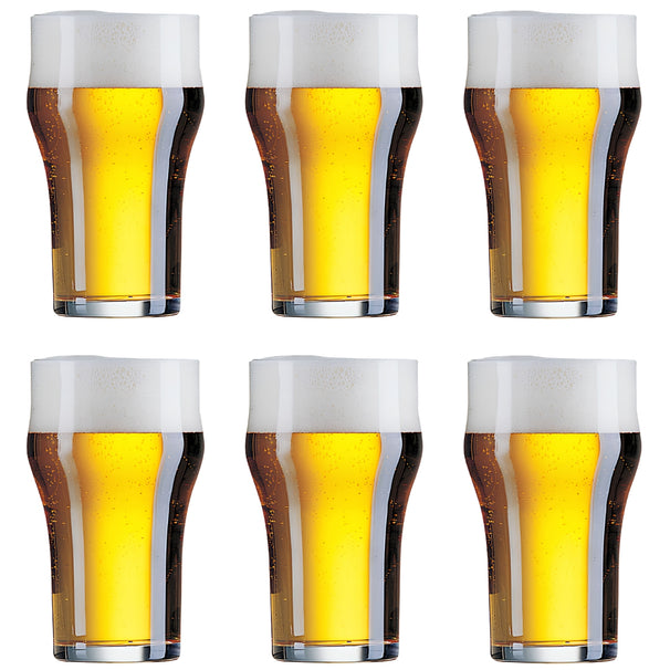 Cookinglife Engelske Ølglas Nonic 340 ml - 6 stk.