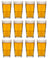 Cookinglife Bierglazen Vaasje / Amsterdammer 340 ml - 12 styk
