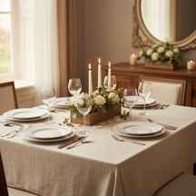 Cookinglife Serviesset Stratton 24-delig / 6 personer - 6 dinerborden, 6 ontbijtborden, 6 diepe borden og 6 skåle