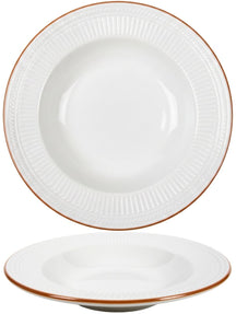 Cookinglife Dybe Tallerkener / Pastatallerkener Stratton ø 22 cm - 6 stk.