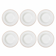 Cookinglife Dybe Tallerkener / Pastatallerkener Stratton ø 22 cm - 6 stk.