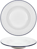 Cookinglife Dybe Tallerkener / Pastatallerkener Whitmore ø 22 cm - 6 stk.