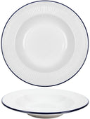 Cookinglife Dybe Tallerkener / Pastatallerkener Whitmore ø 22 cm - 6 stk.