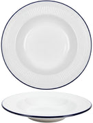 Cookinglife Dybe Tallerkener / Pastatallerkener Whitmore ø 22 cm - 6 stk.