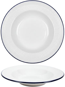 Cookinglife Dybe Tallerkener / Pastatallerkener Whitmore ø 22 cm - 6 stk.