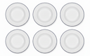 Cookinglife Dybe Tallerkener / Pastatallerkener Whitmore ø 22 cm - 6 stk.