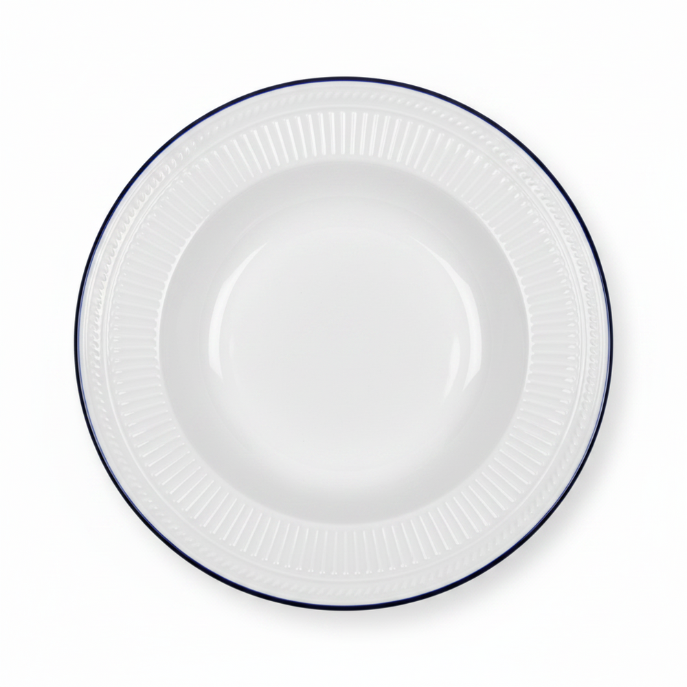 Cookinglife Dybe Tallerkener / Pastatallerkener Whitmore ø 22 cm - 6 stk.