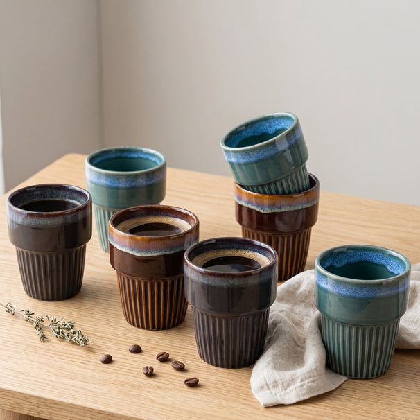 Cookinglife Koffiekopper / Senseo kopper - Horizon - 200 ml - 6 stk.
