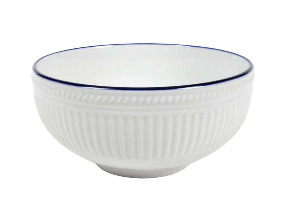 Cookinglife Serviesset Whitmore 30-delig / 6 personer - 6 middagstallerkener, 6 morgenmadstallerkener, 6 dybe tallerkener, 6 skåle og 6 krus