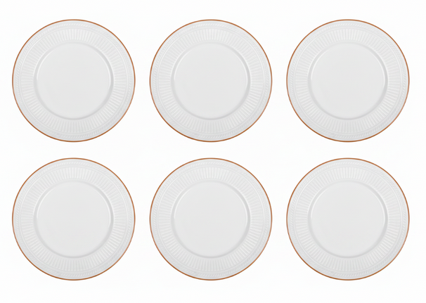 Cookinglife Morgenmadstallerkener / Desserttallerkener Stratton ø 19 cm - 6 stk.