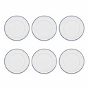 Cookinglife Morgenmadstallerkener / Desserttallerkener Whitmore ø 19 cm - 6 stk.