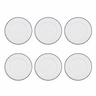 Cookinglife Morgenmadstallerkener / Desserttallerkener Whitmore ø 19 cm - 6 stk.