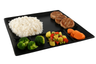 Cookinglife BBQ Borde / Fondueborde / Gourmetborde 5 rum - 24 x 24 cm - 4 stk.