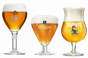 Ølglas gave sæt - 3 stk.