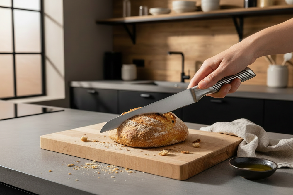 Cookinglife Brodkniv - Chef's Essential - RVS - 34 cm