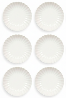 Cookinglife Dybe Tallerkener / Pastatallerkener Cardida Off White ø 20 cm - 6 Styk