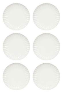 Cookinglife Dinerborden Cardida Off White ø 26 cm - 6 Stuks