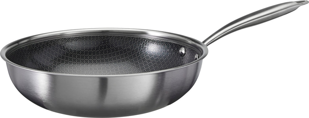 Cookinglife Wokpan HexaCook - Hybride Pan ø 28 cm - NON STICK - egnet til alle varmekilder - keramisk non-stick belægning