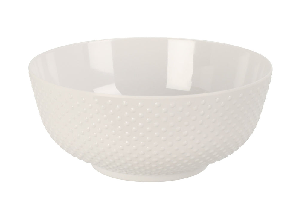 Cookinglife Soepkommen / Kommen - CampVibe - Outdoor - Kunststof - Onbreekbar - Hvid ø 16.8 cm - 4 Styk