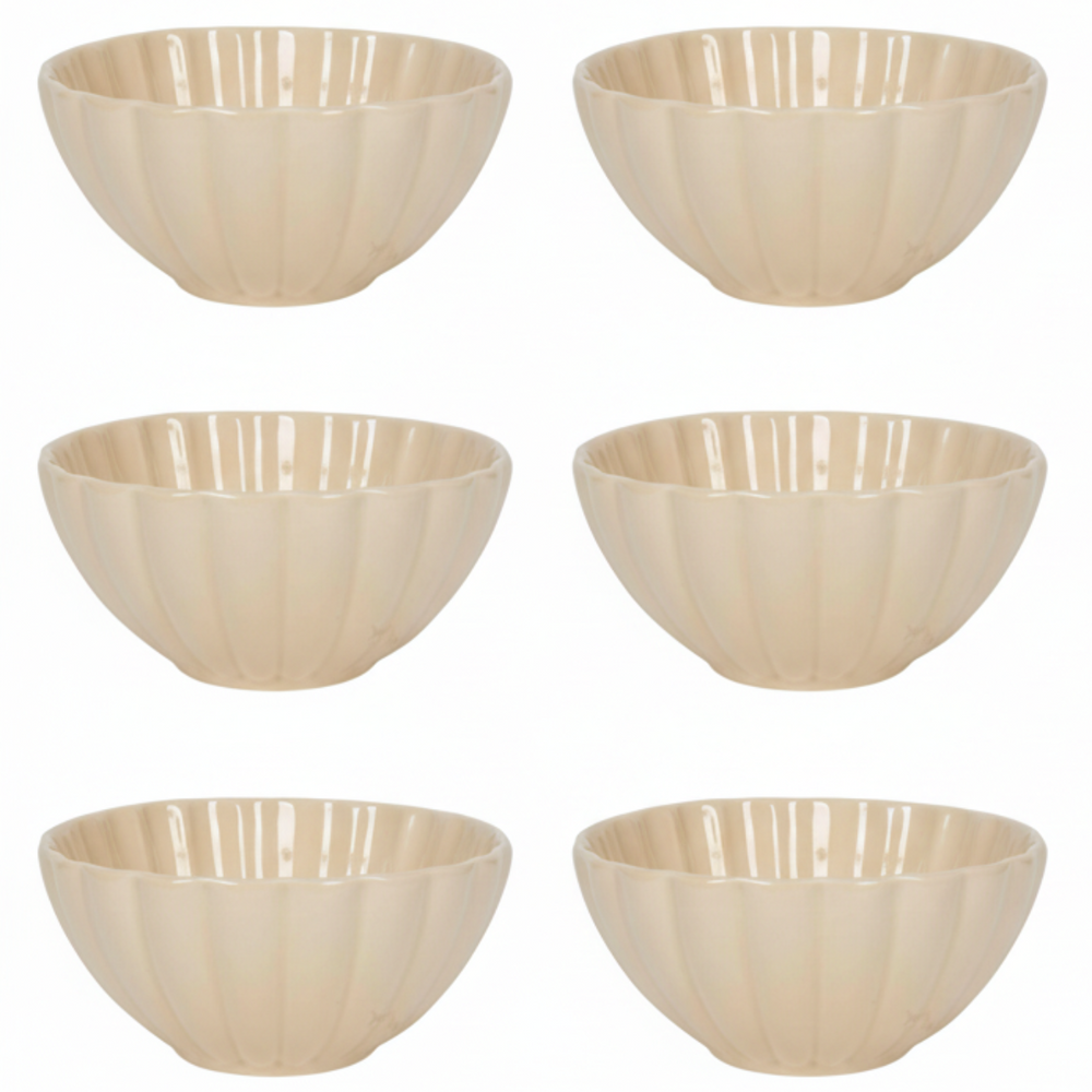 Cookinglife Soepkommen / Kommen Cardida Beige ø 14 cm - 6 Stuks