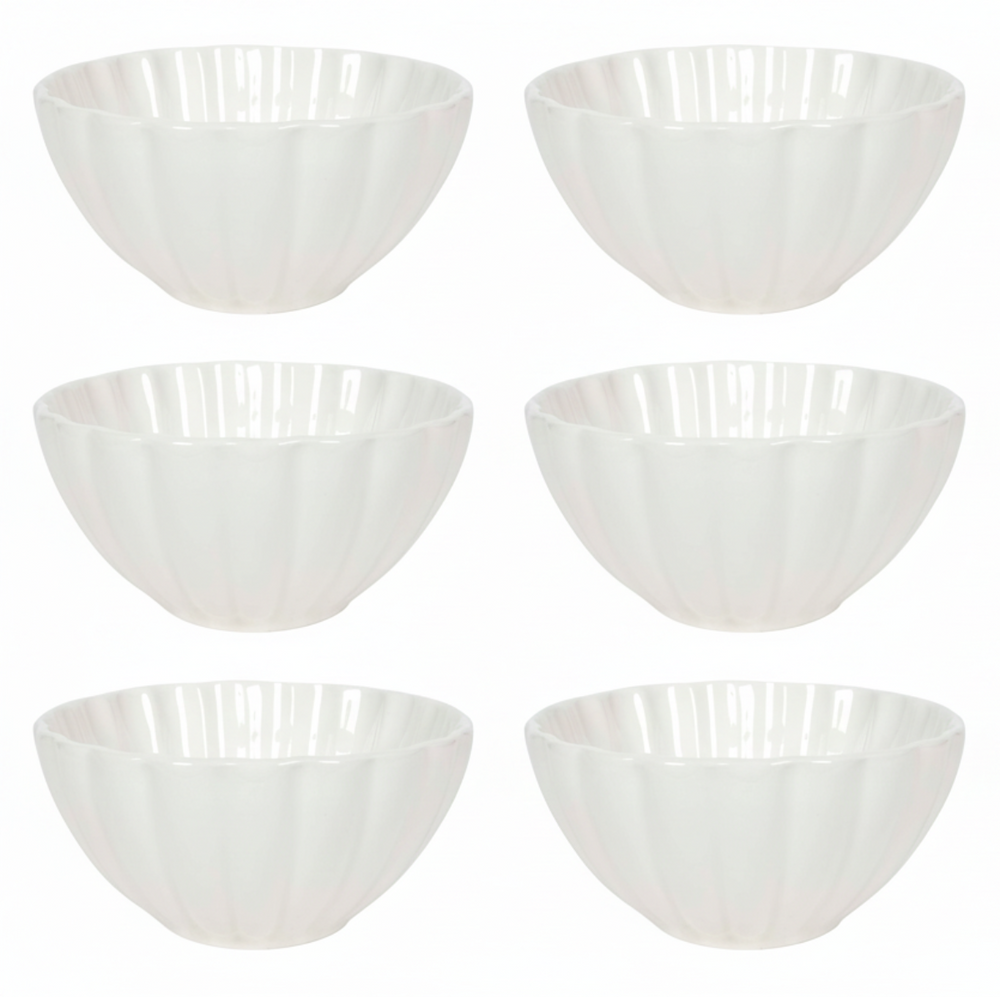 Cookinglife Suppeskåle / Skåle Cardida Off White ø 14 cm - 6 Stykker