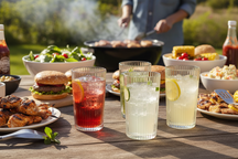 Cookinglife Longdrinkglas Lines - Glas - 400 ml - 4 Styk