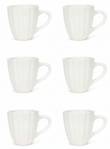Cookinglife Mokken Cardida Off White 350 ml - 6 Stuks