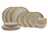 Cookinglife Serviesset Sabi Beige 18-delig / 6 personer - 6 middagstallerkener, 6 morgenmadstallerkener og 6 skåle