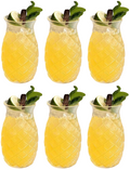 Cookinglife Cocktailglas / Tiki Ananas Glas - 400 ml - 6 styk