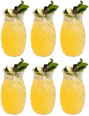 Cookinglife Cocktailglas / Tiki Ananas Glas - 400 ml - 6 styk