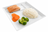 Cookinglife BBQ Borde / Fondueborde / Gourmetborde 5 rum - 24 x 24 cm - 4 Stykker