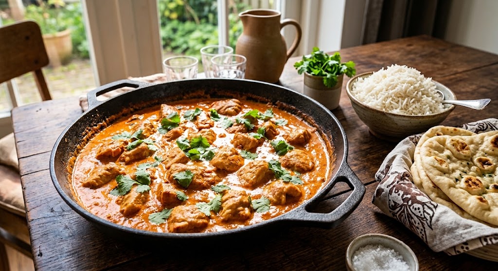 Indiase klassieker met een fluweelzachte tomatensaus