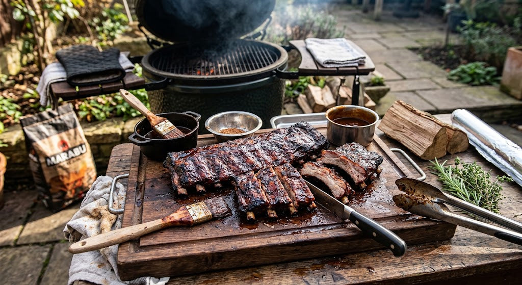 Klassieke low & slow spareribs fra grillen