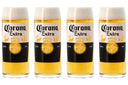 Corona Bierglazen 330 ml - 4 stuks