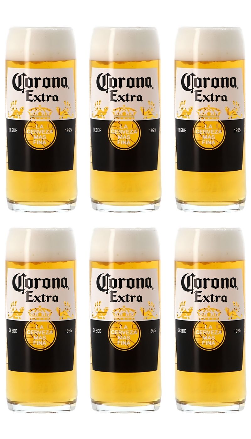 Corona Ølglas 330 ml - 6 stk.