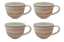 Cosy & Trendy Krus Sintra Terracotta 350 ml - 4 stk.