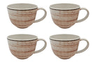 Cosy & Trendy Krus Sintra Terracotta 350 ml - 4 stk.
